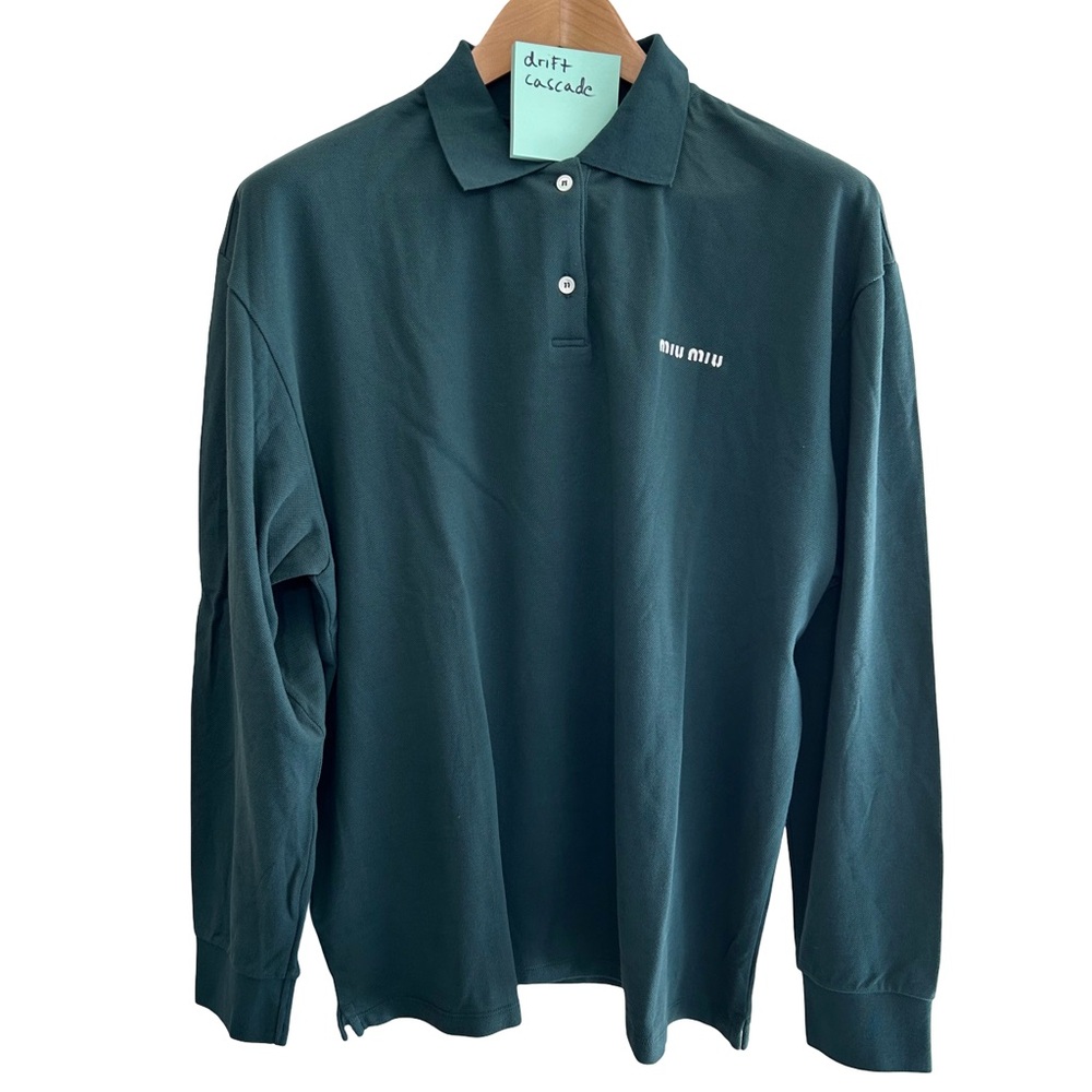 Miu Miu Green Polo